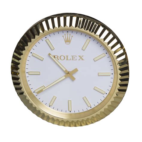 wall clock rolex design|official Rolex wall clock.